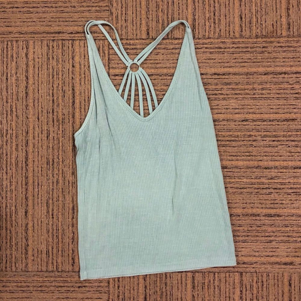 Turquoise Tank-top AEO First Essentials
